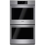 Bosch 800 Series 30-in Double Electric Wall Oven Self-cleaning (Stainless Steel), HBL8651UC *JR2511, Retail: $4,599.00, FINAL PRICE: $2,999.99 + TAX