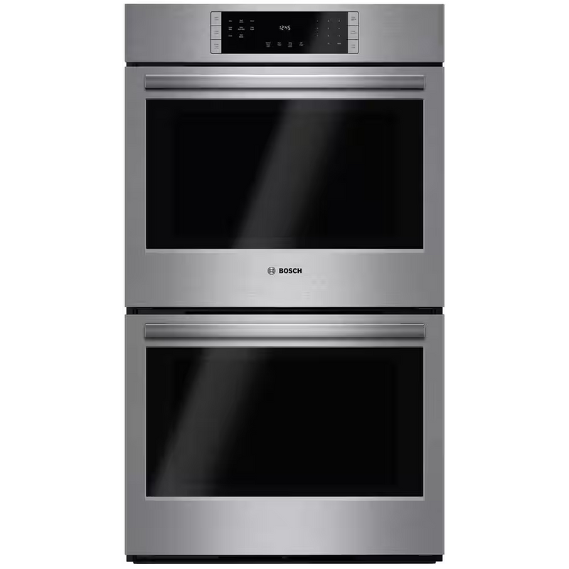 Bosch 800 Series 30-in Double Electric Wall Oven Self-cleaning (Stainless Steel), HBL8651UC *JR2511, Retail: $4,599.00, FINAL PRICE: $2,999.99 + TAX