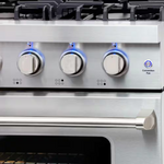 Cosmo Epgr366 36-in 6 burners 6.0-cu ft Convection Oven Freestanding Natural Gas Range (Stainless Steel), COS-EPGR366 *JR2510, Retail: $3,499.99, FINAL PRICE: $1,999.99 + TAX