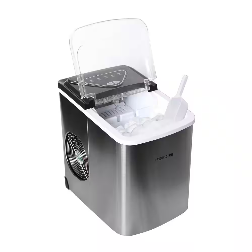 Frigidaire 26-lb Ice Per day Bullet Countertop Ice Maker (Stainless), EFIC149-SS *JR2510, Retail: $129.99, FINAL PRICE: $59.99 + TAX