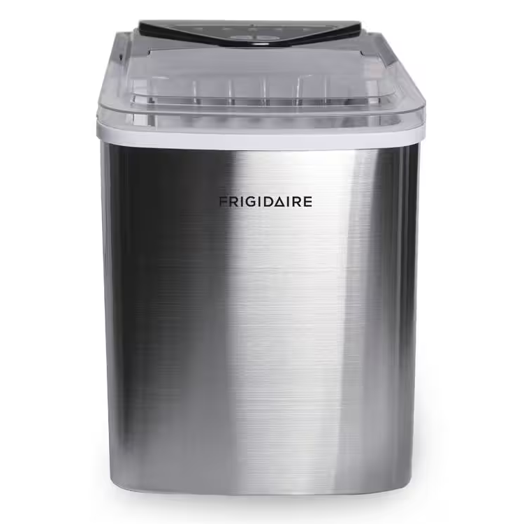 Frigidaire 26-lb Ice Per day Bullet Countertop Ice Maker (Stainless), EFIC149-SS *JR2510, Retail: $129.99, FINAL PRICE: $59.99 + TAX