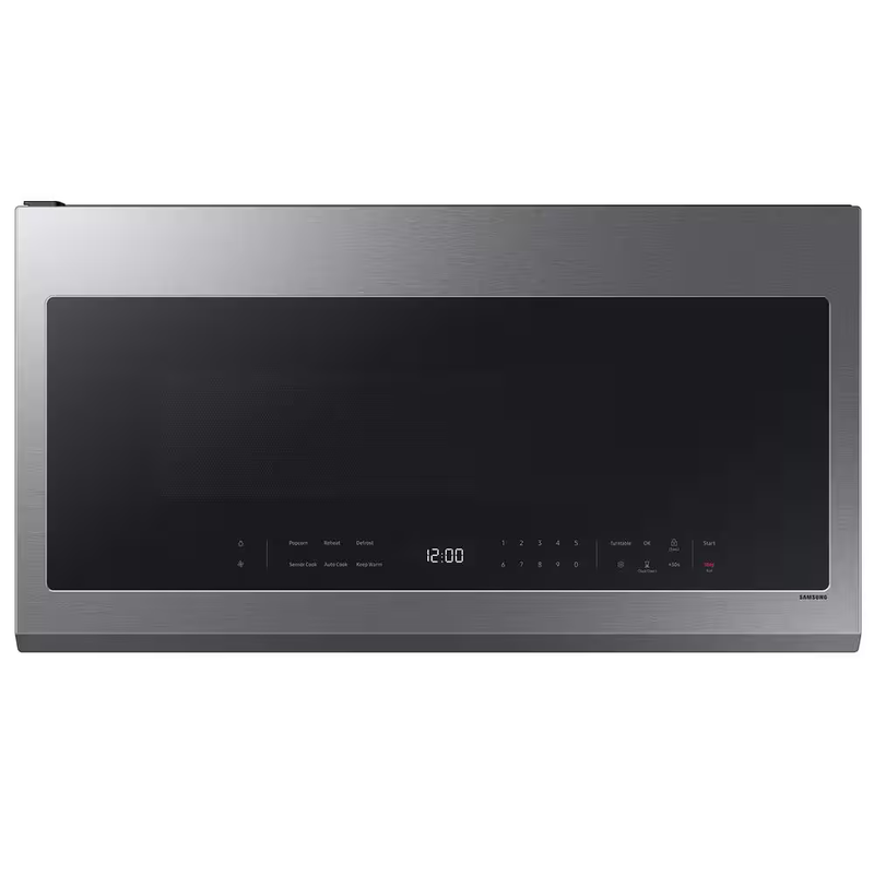 Samsung 2.1 Cu. Ft. Over-the-Range Microwave with Sensor Cooking and Wi-Fi Connectivity - Stainless Steel ME21DG6300SRAA MSRP: $613.99 FINAL PRICE: $239.99 + TAX