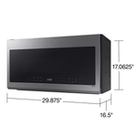 Samsung 2.1 Cu. Ft. Over-the-Range Microwave with Sensor Cooking and Wi-Fi Connectivity - Stainless Steel ME21DG6300SRAA MSRP: $613.99 FINAL PRICE: $239.99 + TAX