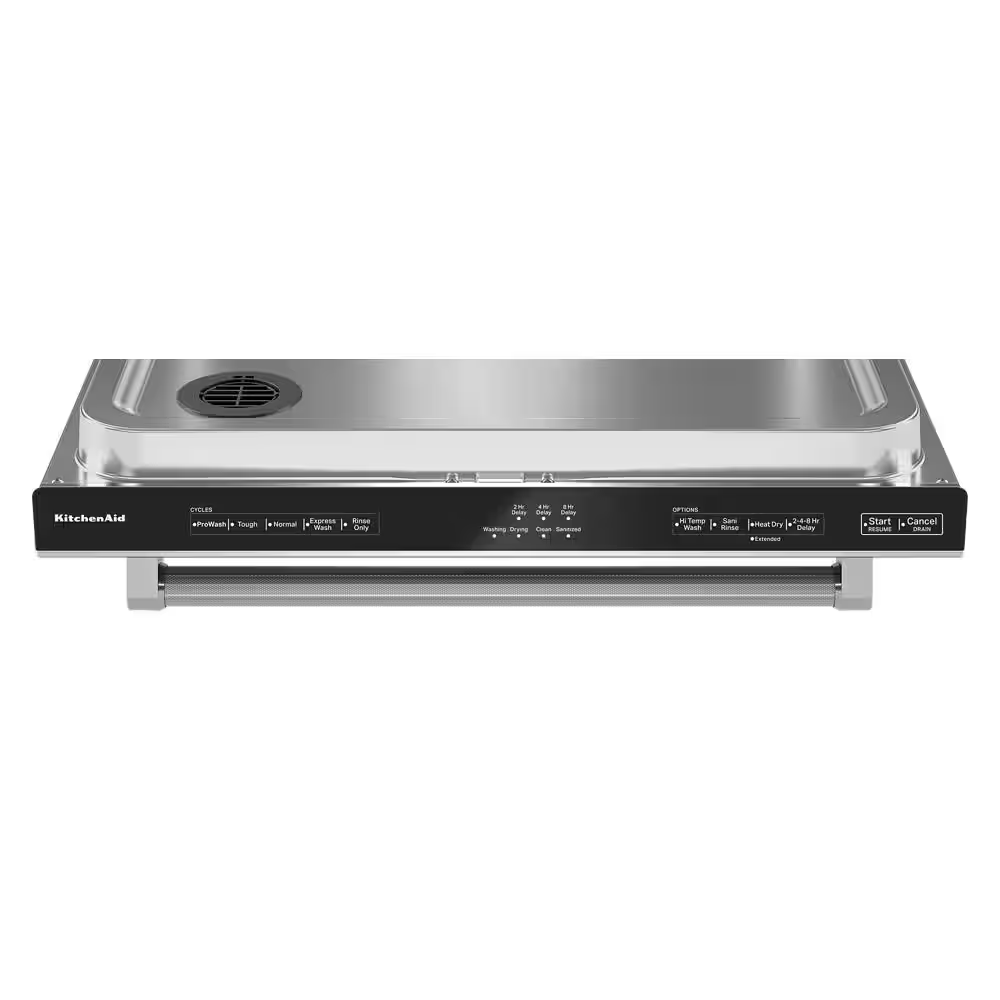 KitchenAid Eco Series 360 MAX JETS 24-in Top Control Built-in Dishwasher With Third Rack (Stainless Steel with PRINTSHIELD Finish) 44-dBA, KDTM404KPS/3 *JR2507, Retail: $1,349.00, FINAL PRICE: $699.99 + TAX