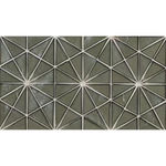 Stella Grigia 9x15 Hand Crafted Textured Glass Wall Tile, SMOT-GLS-STEBLA6MM, 8.8sf, 10 pcs, 6mm, 25 lbs, FINAL PRICE: $1.99/sf, $17.51/box + Tax