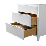 Tulip 30-in Single Sink Vanity with Engineered Carrara Top in White, Tulip13030WH [FB325], Retail: $1,031.00, FINAL PRICE: $679.99 + TAX