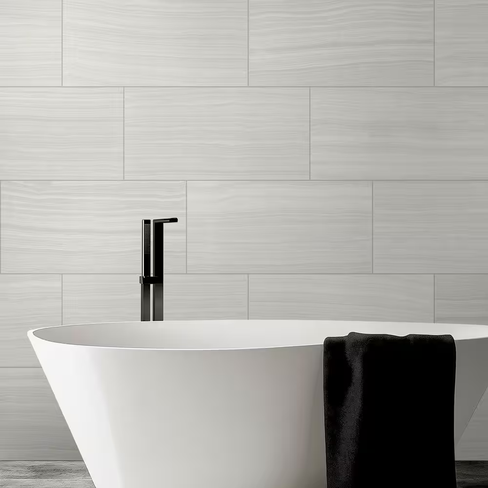 Trinity Ivory 12x24 Matte Porcelain Stone Look Floor and Wall Tile, NHDTRIIVO1224, 14sf, 7 pcs, 10mm, 55 lbs, FINAL PRICE: $0.99/sf, $13.86/box + Tax