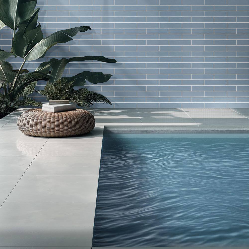 Turin Jeans 2.5x10 Matte Subway Porcelain Floor and Wall Tile, NTURJEA2.5X10C, 8mm, 50pcs, 31 lbs, 8.07sf, Retail: $5.33sf // $42.65 bx, FINAL PRICE: $1.24/sf, $9.99/bx + Tax