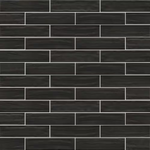 Turin Midnight 2.5x10 Matte Porcelain Floor and Wall Tile, NHDTURMID2.5X10, 8.07sf, 50 pcs, 7.87mm, 31 lbs, FINAL PRICE: $2.99/sf, $24.13/box + Tax