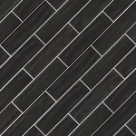 Turin Midnight 2.5x10 Matte Porcelain Floor and Wall Tile, NHDTURMID2.5X10, 8.07sf, 50 pcs, 7.87mm, 31 lbs, FINAL PRICE: $2.99/sf, $24.13/box + Tax