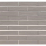 Turin Smoke 2.5x10 Matte Subway Porcelain Floor and Wall Tile, NTURSMO2.5X10C, 8mm, 50pcs, 31 lbs, 8.07sf, Retail: $4.06sf // $32.49 bx, FINAL PRICE: $1.24/sf, $9.99/bx + Tax