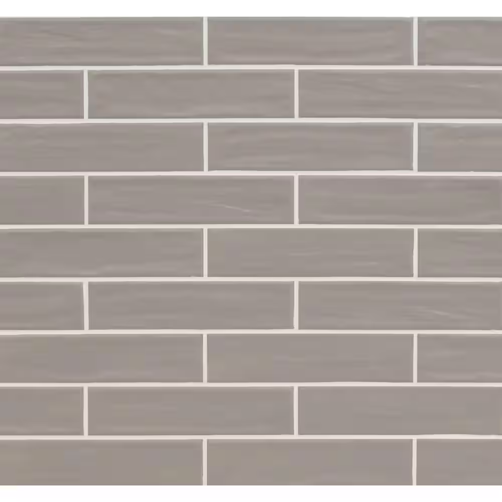 Turin Smoke 2.5x10 Matte Subway Porcelain Floor and Wall Tile, NTURSMO2.5X10C, 8mm, 50pcs, 31 lbs, 8.07sf, Retail: $4.06sf // $32.49 bx, FINAL PRICE: $1.24/sf, $9.99/bx + Tax