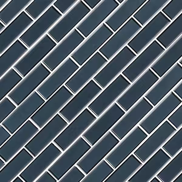 Vague Blue Subway 12x12 Mosaic, Retail: $14.98/pc, 9.6 sf/bx, 10 pcs/bx, 35 lbs/bx,  FINAL PRICE: $6.99/pc, $69.90/ Box + TAX