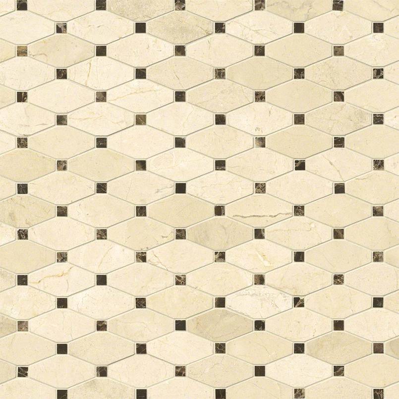 Valencia Blend 12x15 Mosaic, 11sf, 10pcs, 50lbs, FINAL PRICE: $5.99/pc, $59.90/bx + Tax
