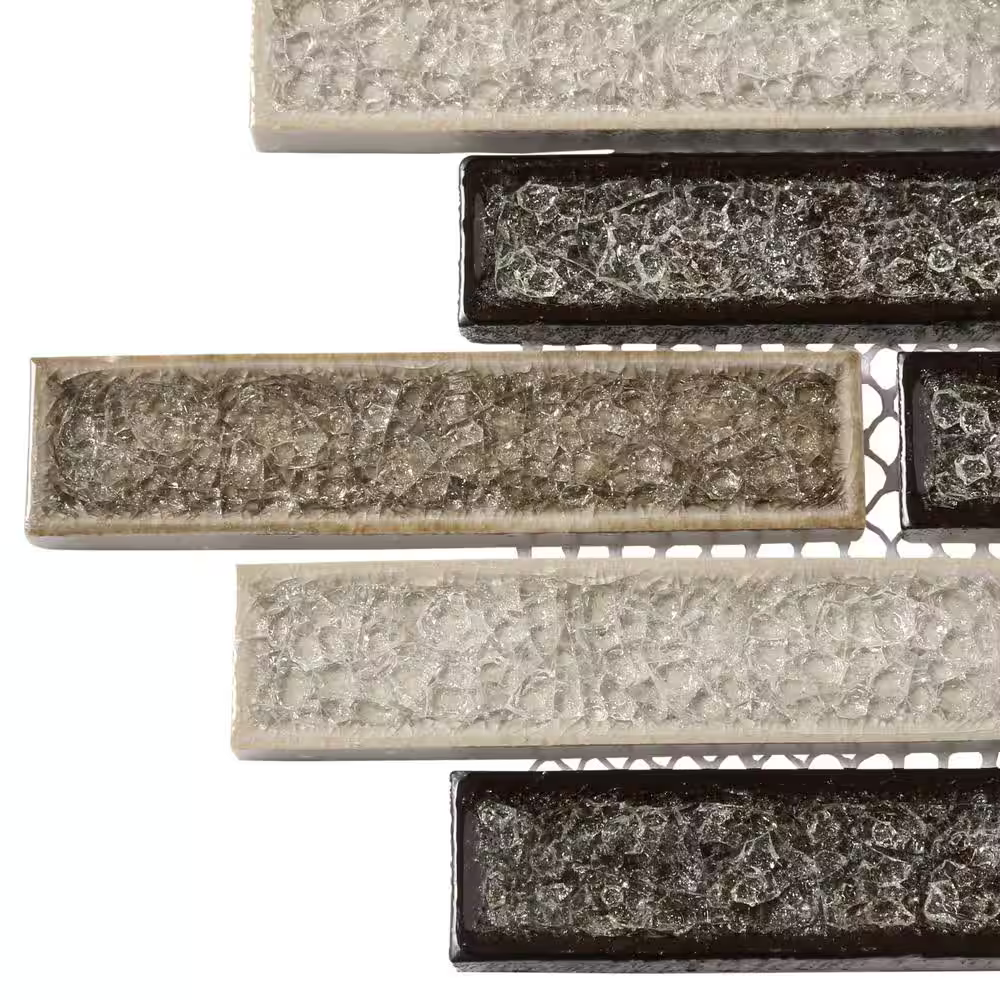 **PER PCS** Venetian Cafe 12x12 Glossy Glass Mosaic, GLSGGBRK-VC8MM, 7.9mm, 10pcs, 35 lbs, 10sf, Retail: $9.99/pc, FINAL PRICE: $3.99/pc + Tax