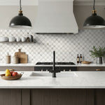 Vera Anne 12x12 Polished Marble Mesh-Mounted Mosaic Floor and Wall Tile, SMOT-VERAN-POL10MM, 9.7sf, 10 pcs, 49 lbs, FINAL PRICE: $11.99/pc, $119.90/box + Tax