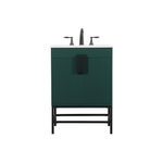 Ever Living Grace 24-Inch Single Sink Vanity in Green with a  Countertop, VF48824MGN, FINAL PRICE: $399.99 + TAX [FBM-121]
