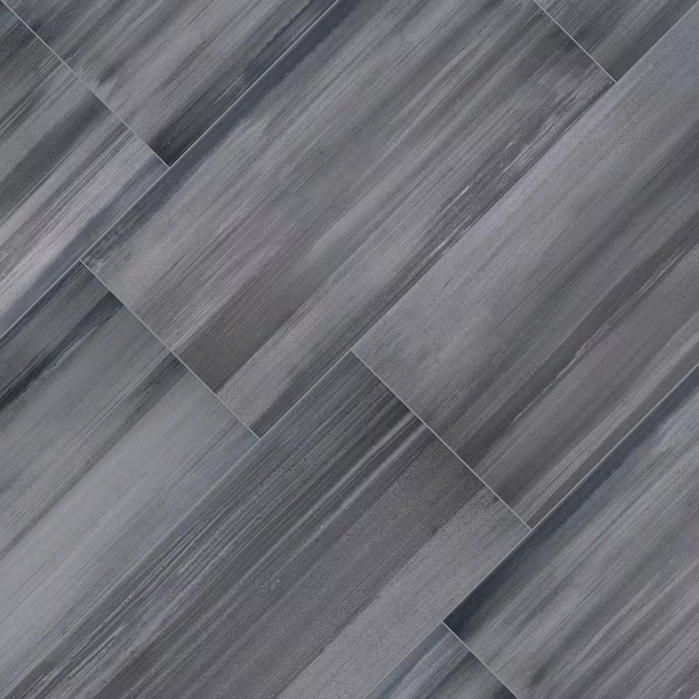 Watercolor Graphite 12x24 Matte Porcelain Limestone Look Floor and Wall Tile, NWATGRA1224, 8.89mm, 6pcs, 46 lbs, 12sf, Retail: $3.99/sf, FINAL PRICE: $1.99/sf, $23.88 + Tax