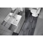Watercolor Graphite 12x24 Matte Porcelain Limestone Look Floor and Wall Tile, NWATGRA1224, 8.89mm, 6pcs, 46 lbs, 12sf, Retail: $3.99/sf, FINAL PRICE: $1.99/sf, $23.88 + Tax