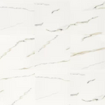 White Calacatta Bianco 24x24 Polished Porcelain Marble Look Floor and Wall Tile, 9.39mm, 4pcs, 70 lbs, 16sf, Retail: $1.96/sf, FINAL PRICE: $0.99/sf, $15.84 + Tax