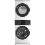ElectroLux 4.4 cu. ft. Stacked Washer and 8.0 cu. ft. Electric Dryer Laundry Tower in White with LuxCare Wash, Energy Star ELTE7300AW [FB133] MSRP: $2,349.00 FINAL PRICE: $1,099.99+ TAX
