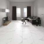**PER BOX** Lilly Blanco 24x24 Polished Tile, 313213691, 9.5mm, 15.5sf, 4pcs, 70lbs, FINAL PRICE: $1.29/sf, $20/box + Tax