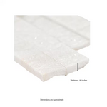 Arctic White 6x24 Ledger Panel Marble Wall Tile, LPNLQARCWHI624, 6sf, 6 pcs, 25mm, 65 lbs, FINAL PRICE: $6.49/sf, $38.94/box + Tax