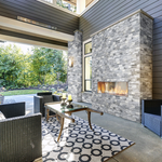 ** PALLET SALE : 4 boxes (18sf) @ $2.22/sf ** Alaska Gray XL Stacked Stone Panels 9x24, 19mm, 4.5sf, 49.59 lbs, 3pcs, Loc: MT9-C